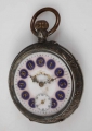 Foto 1: Taschenuhr Silber, alpenländisch, um 1880