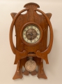 Foto 1: Jugendstil Regulator / Freischwinger, um 1910, in Nussbaum