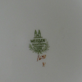 Foto 2: 10er Set Porzellan Zierteller, 1000 Jahre Meissen, von 1929