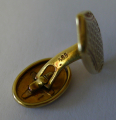 Foto 3: Art Deco Manschettenknöpfe, 585er Gold