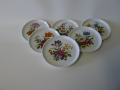 Foto 1: 6er Satz Porzellan Untersetzer, 20. Jahrhundert, Manufaktur Fürstenberg