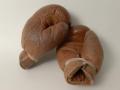 Foto 1: Boxerhandschuhe, mit Jahreszahl 1986 gestempelt, echt Leder