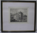 Foto 1: Lithographie: Schloßkirche Reinhardsbrunn