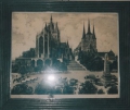 Foto 1: Graphik - Lithographie: Erfurt Dom & Severi-Kirche, um 1920
