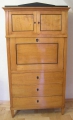 Sekretär, Biedermeier, um 1820, in Kirschbaum