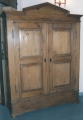 Biedermeier Kleiderschrank, in Weichholz