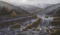 Foto 1: Leopold von Stubenrauch (1869-1945): Landschaftsbild, in Mischtechnik - Gouache, signiert