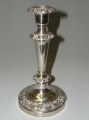 Foto 2: Paar silberne Kerzenleuchter, um 1800