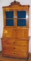Foto 1: Kommode / Aufsatzkommode, Spätbiedermeier, um 1860, in Kirschbaum