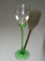 Johann Vincenz Cissarz (1873-1942): Jugendstil Likörglas, um 1905, Ausführung Rheinische Glashütten AG Köln-Ehrenfeld