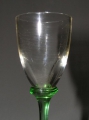 Foto 2: Johann Vincenz Cissarz (1873-1942): Jugendstil Likörglas, um 1905, Ausführung Rheinische Glashütten AG Köln-Ehrenfeld