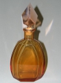 Foto 1: Gebeizte Art Deco Glas Karaffe