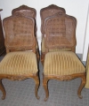 Foto 1: 4er Satz Neobarock Sessel-Stühle, Eiche