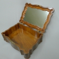 Foto 2: Spätbiedermeier Schmuck-Schatulle, um 1840, in Mahagoni