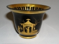 Foto 5: Biedermeier Hyalith-Glas Sammel-Tasse, um 1820/40, Böhmen, Buquoysche Hütte
