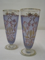 2 x Jugendstil Kelch-Gläser, um 1910