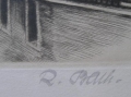 Foto 4: Reinhold Bach (1880-1950): Der alte Peter - München, signierte Graphik - Original-Radierung, Eigentümer von 1956-1962 H. Bahlsens Keksfabrik K. G. Hannover