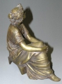 Foto 2: Moreaux: Griechin, signierte Jugendstil Bronze