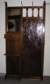 Garderobe, Jugendstil, in Nußbaum
