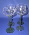 4 x Jugendstil Wein-Gläser, Theresienthal