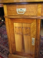 Foto 2: Schreibtisch, Jugendstil, in Nußbaum