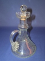 Foto 2: Jugendstil Glas Karaffe