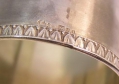 Foto 3: Paar Jugendstil Serviettenringe, 800er Silber