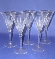 5 x Langstielige Jugendstil Kelch-Gläser