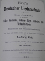 Foto 3: Ludwig Erk: Erk´s Deutscher Liederschatz, Band I, um 1890