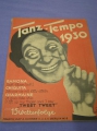 Musikbroschüre: "Tanz-Tempo 1930"