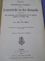 Foto 2: Schulbuch: Botanik, von Prof. Dr. Th. Bail, 1901/04
