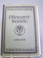 Foto 1: Schulbuch von Schmeil / Norrenberg: Pflanzenkunde, 1925