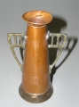 Jugendstil Doppelhenkel-Vase, Kupfer