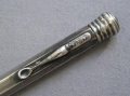 Foto 2: Bleistift-Schreibgerät, um 1900, 900er Silber, gepunzt