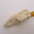 Foto 2: Meerschaum-Pfeife, 2. Hälfte 19. Jahrhundert, mit Männer-Porträt