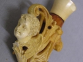 Foto 3: Biedermeier Meerschaum-Pfeife, mit Putten-Kopf, Brüder Czapek, Prag