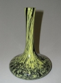 Foto 2: Glas-Vase, um 1940, mit marmoriertem Überfang