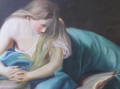 Foto 2: nach Pompeo Girolamo Batoni (1708-1787): Maria Magdalena, signiertes Öl Gemälde, um 1900