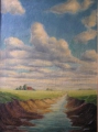 Foto 1: I. Maedebach: Landschaftsbild, signiertes Öl Gemälde, um 1920