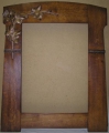 Jugendstil Holz Bilderrahmen, in Eiche