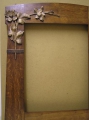 Foto 2: Jugendstil Holz Bilderrahmen, in Eiche