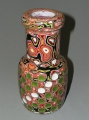 Jugendstil Glas Vase, in Millefiori Technik, wohl Murano, "Granini", um 1900
