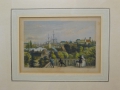 Foto 2: Henry Winkles: Hafen- und Stadt-Ansicht Stettin, colorierter Biedermeier Stich, Vorlage gezeichnet von Bernhard Peters (1817-1866)