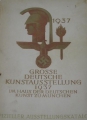 Katalog: "Große Deutsche Kunstausstellung 1937 im Haus der Deutschen Kunst zu München"