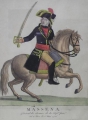 Foto 4: Kolorierte Biedermeier Graphik-Serie: Napoleon und Generäle
