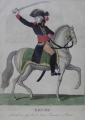 Foto 5: Kolorierte Biedermeier Graphik-Serie: Napoleon und Generäle