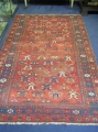 Teppich, um 1900, handgeknüpfte Wolle