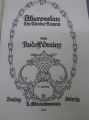 Foto 2: Rudolf Greinz: Allerseelen - Ein Tiroler Roman, 1922, limitierte Auflage mit Widmung