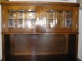 Foto 2: Buffet / Aufsatzbuffet-Schrank, Jugendstil, in heller Eiche