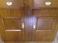 Foto 3: Buffet / Aufsatzbuffet-Schrank, Jugendstil, in heller Eiche